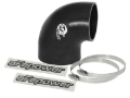 Picture of aFe Magnum FORCE CAI Univ. Silicone Coupling Kit (3.5in. ID to 3in. ID) 90Deg. Elbow Reducer - Black