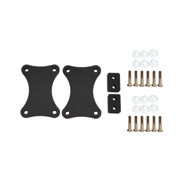 Picture of Wehrli 15-19 GM 2500/3500 HD Bumper Spacer Kit - 3/4in