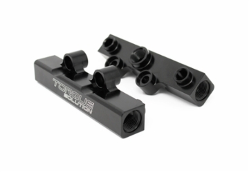 Picture of Torque Solution Top Feed Fuel Rails: 02-14 Subaru WRX / 07-18 STI - Black