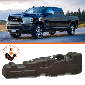 Picture of Titan Fuel Tanks 13-24 RAM 2500/3500 Cummins Mega Cab Short Bed 50 Gallon XXL Mid-Ship Fuel Tank