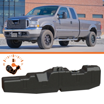 Picture of Titan Fuel Tanks 99-07 Ford F-250/F-350 PowerStroke Crew/Ext. Cab Long Bed 60 Gal. XXL Mid-Ship Tank