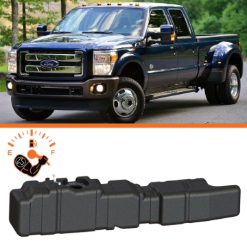 Picture of Titan Fuel Tanks 11-16 Ford F-250/F-350 PowerStroke Crew Cab Long Bed 65 Gallon XXL Mid-Ship Tank