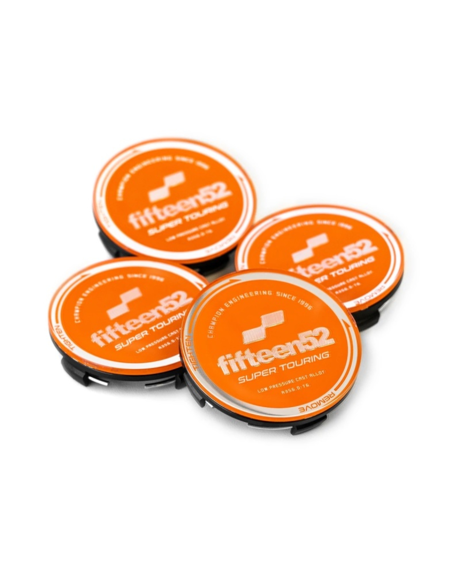 Picture of fifteen52 FFT Center Caps Wheel Center Caps - 52-ST-CAP-ORANGE-SET