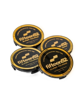 Picture of Fifteen52 Super Touring (Chicane/Podium) Center Cap Set of Four - Black/Gold