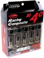 Picture of Project Kics 12x1.50 R40 Lug Nuts - Black (16+4 Locks)
