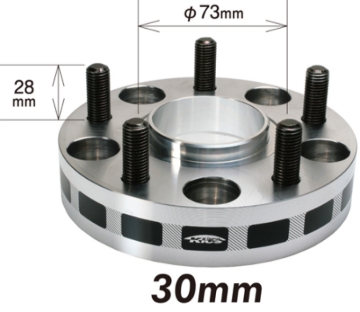 Picture of Project Kics 30mm Thick 12x1.50 67mm Hub 5x114.3 Wide Tread Spacers