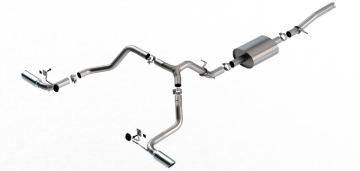 Picture of Borla 19-20 Chevrolet Silverado 5.3L V8 2/4WD Regular Cab S-Type Cat-back