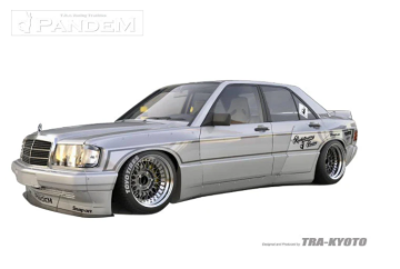 Picture of GReddy Pandem Mercedes 190E Rocket Bunny Full Wide-Body Aero Kit