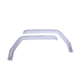Picture of Putco 20-21 Jeep Gladiator JT/JL Element Chrome Window Visors (Front Only)