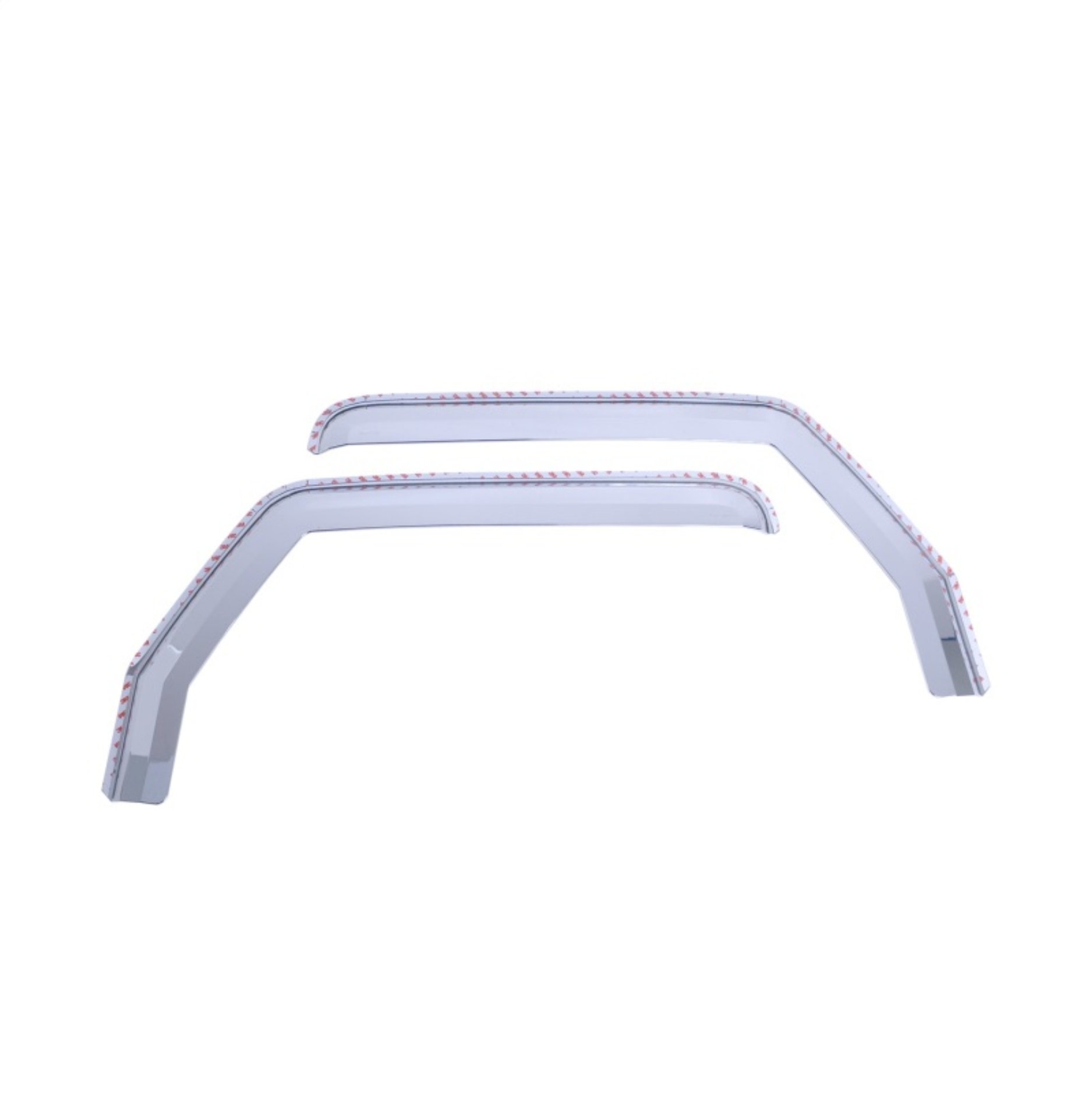 Picture of Putco 20-21 Jeep Gladiator JT/JL Element Chrome Window Visors (Front Only)