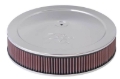 Picture of K&N 5-1/8in / 14in ID X 1.5in O/S Flat Base Air Cleaner Assembly