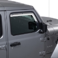 Picture of Putco 20-21 Jeep Gladiator JT/JL Element Chrome Window Visors (Front Only)