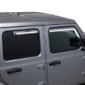 Picture of Putco 20-21 Jeep Gladiator JT/JL Element Chrome Window Visors (Set of 4)