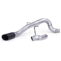 Picture of Banks Power 13-18 Ram 6.7L  Mega-Cab SB 5in Monster Exhaust System - Single Exhaust w/ SS Black Tip