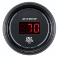Picture of Autometer Black 0-100 psi Digital Oil Pressure Gauge