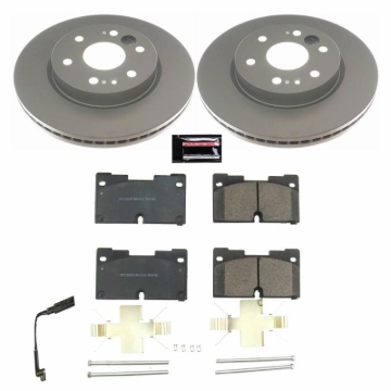 Picture of Power Stop 2019 Chevrolet Silverado 1500 Front Z17 Evolution Geomet Coated Brake Kit