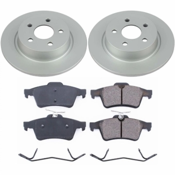Picture of Power Stop 18-19 Ford Transit Connect Rear Z17 Evolution Geomet Coated Brake Kit