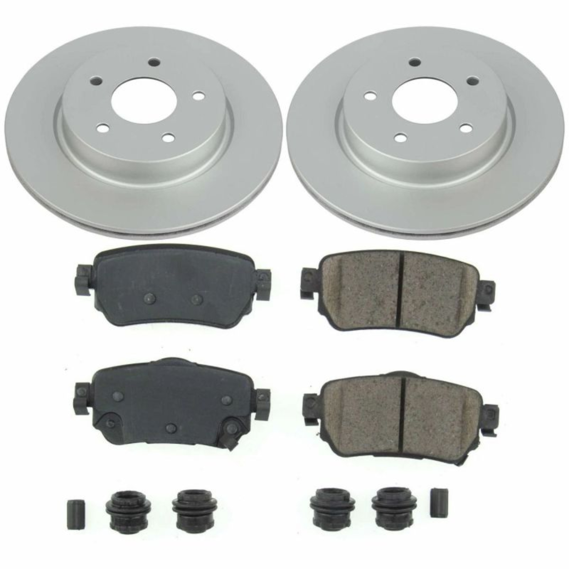Picture of Power Stop 18-19 Nissan Leaf Rear Z17 Evolution Geomet Coated Brake Kit