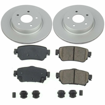 Picture of Power Stop 18-19 Nissan Leaf Rear Z17 Evolution Geomet Coated Brake Kit