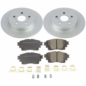 Picture of Power Stop 2019 Toyota Corolla Rear Z17 Evolution Geomet Coated Brake Kit