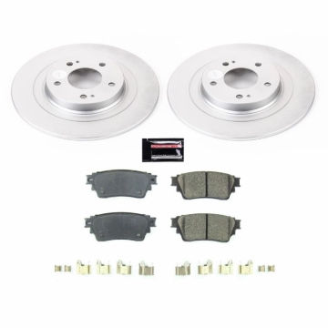 Picture of Power Stop 2018 Mitsubishi Eclipse Cross Rear Z17 Evolution Geomet Coated Brake Kit