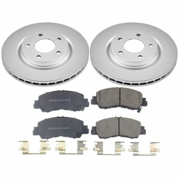 Picture of Power Stop 2018 Mitsubishi Eclipse Cross Front Z17 Evolution Geomet Coated Brake Kit