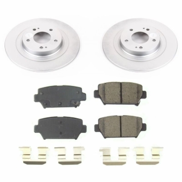 Picture of Power Stop 2018 Mitsubishi Eclipse Cross Rear Z17 Evolution Geomet Coated Brake Kit