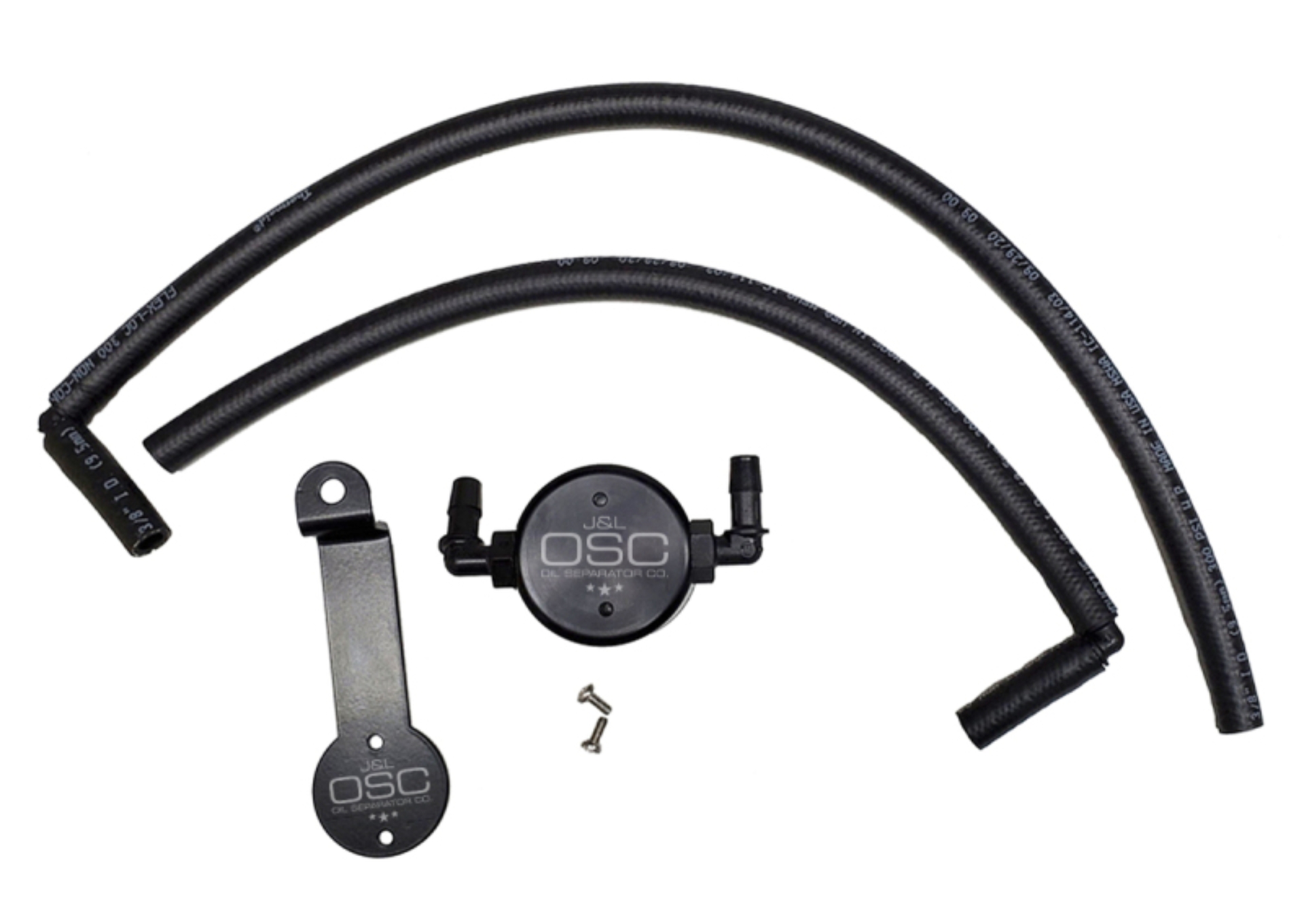 Picture of J&L 05-24 Toyota 4Runner 4.0L Driver Side Oil Separator 3.0 - Black Anodized
