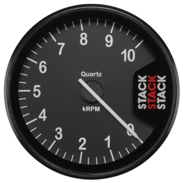 Picture of Autometer Stack Clubman Tachometer 80mm 0-10K RPM - Black