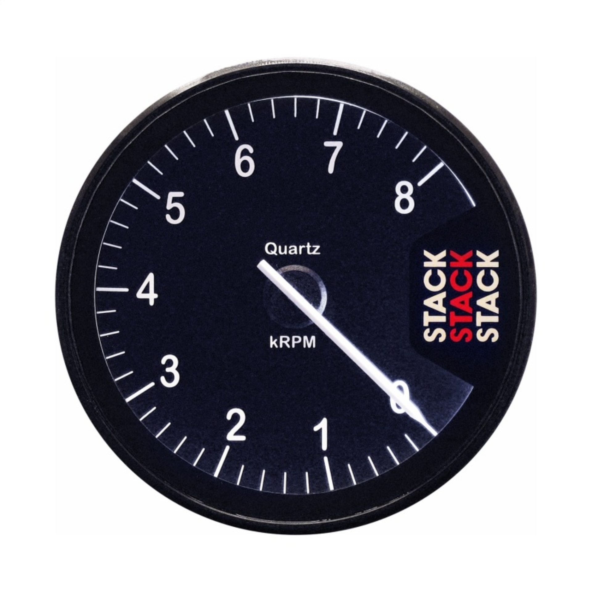 Picture of Autometer Stack Clubman Tachometer 80mm 0-8K RPM - Black