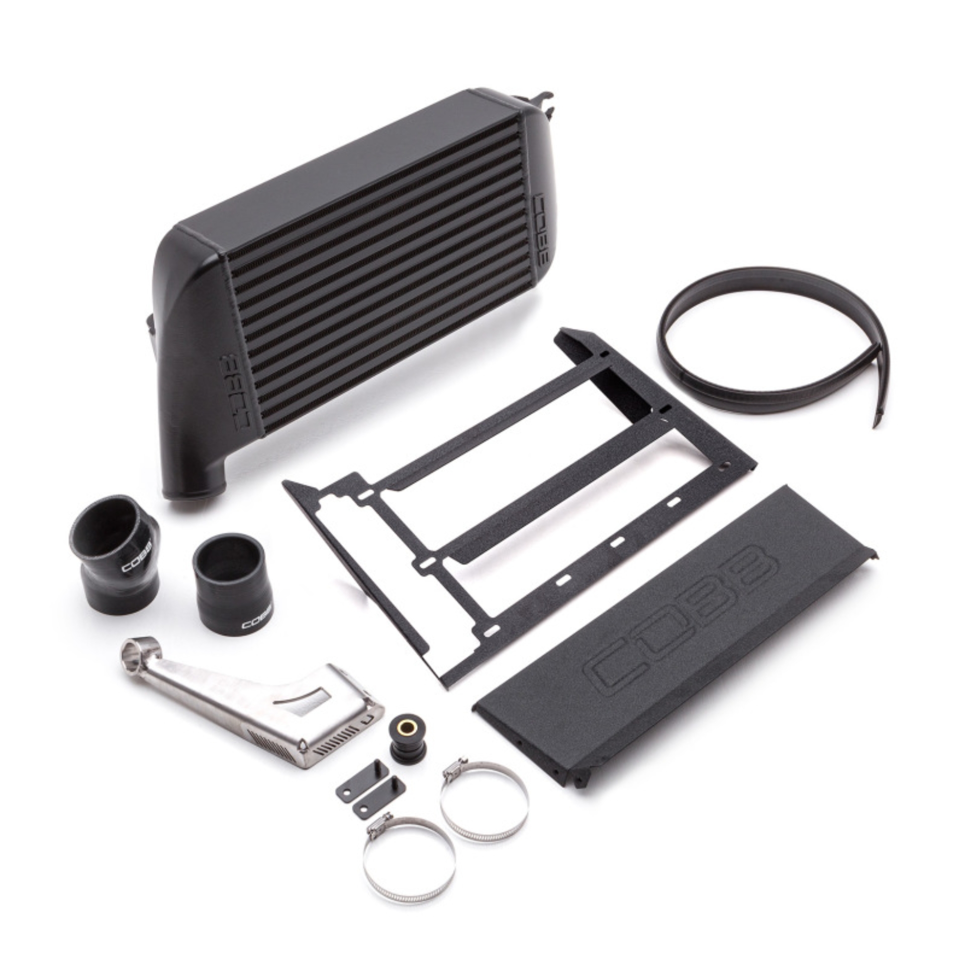Picture of Cobb 15-18 Subaru WRX Top Mount Intercooler - Black (Requires COBB Charge Pipe)