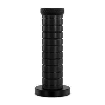 Picture of Mishimoto Weighted Grip Shift Knob - Black / Black