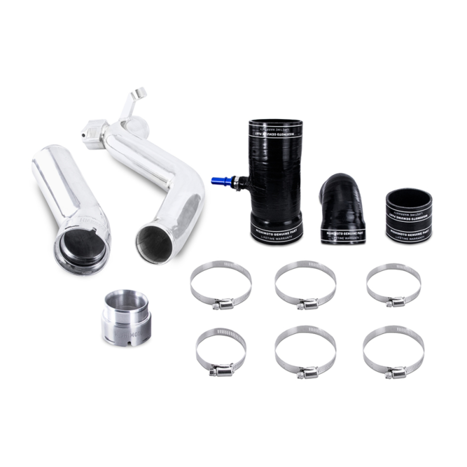 Picture of Mishimoto 2019+ Ford Ranger 2.3L Intercooler Pipe & Boot Kit - Polished