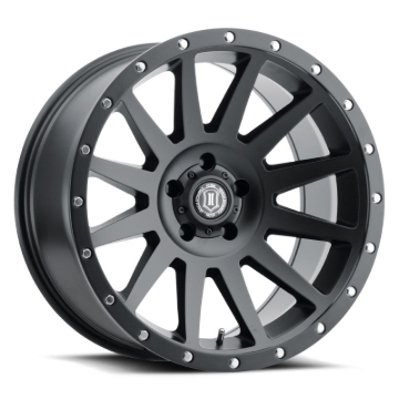 Picture of ICON Compression 20x10 5x150 -19mm Offset 4.75in BS 110.10mm Bore Satin Black Wheel