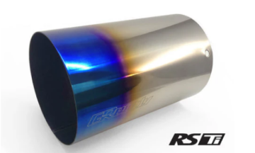 Picture of GReddy Burnt Titanium Tip 115mm Diameter 170mm Length (for Revolution RS/RS-TI/RS-Race)