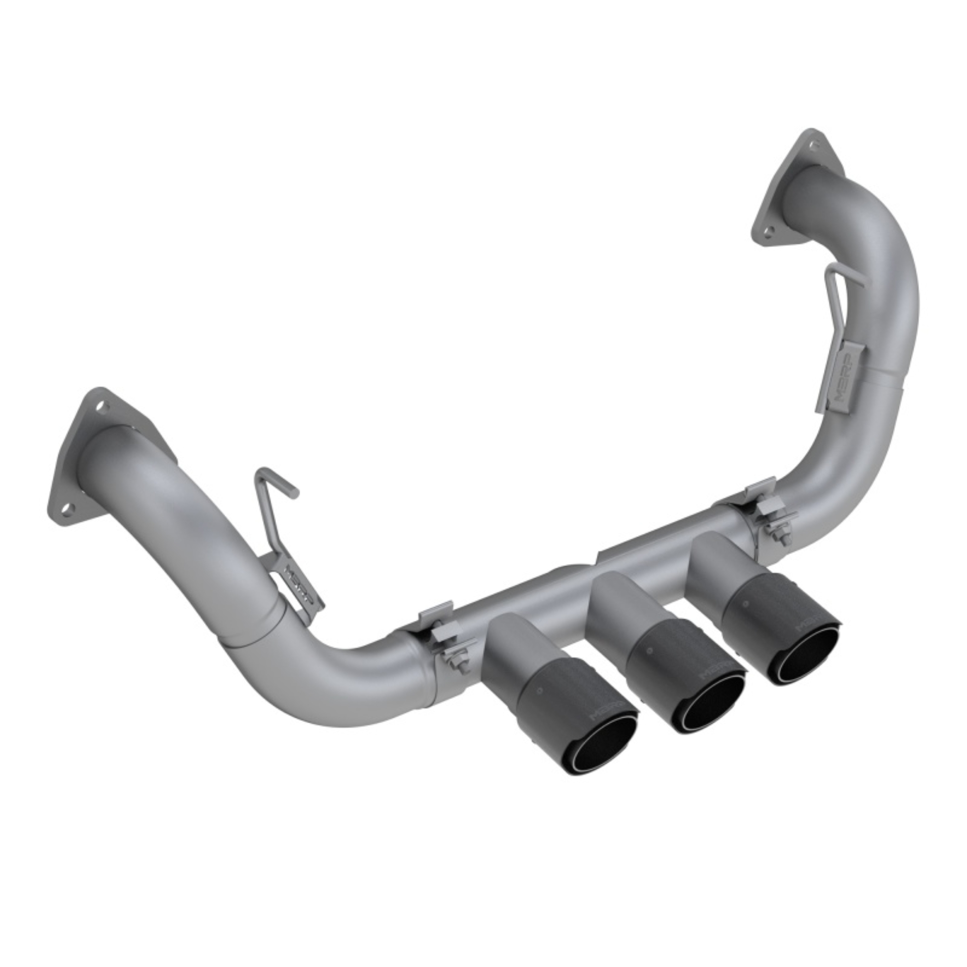 Picture of MBRP 17+ Acura NSX 2.5in Dual Split Rear Exit Tips - T304 (Street Version)