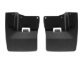 Picture of WeatherTech 20-24 GMC Sierra 2500HD/3500HD Front No Drill Mudflaps - Black