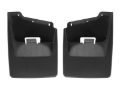 Picture of WeatherTech 2020+ GMC Sierra 2500HD/3500HD Rear No Drill Mudflaps - Black