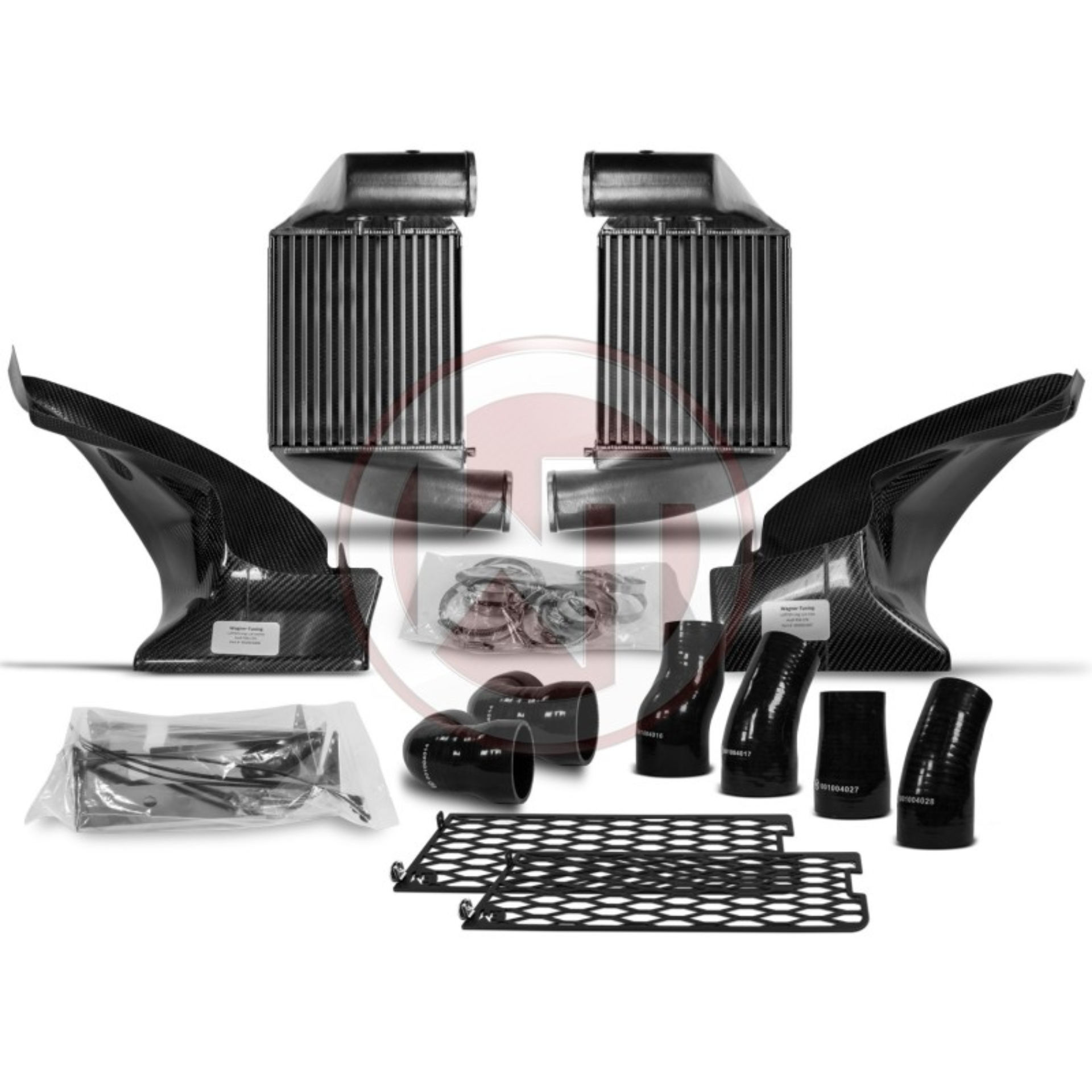 Picture of Wagner Tuning Audi RS6+ 4B (US Model) Competition Gen2 Intercooler Kit w/Carbon Air Shroud