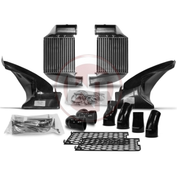 Picture of Wagner Tuning Audi RS6+ 4B (US Model) Competition Gen2 Intercooler Kit w/Carbon Air Shroud