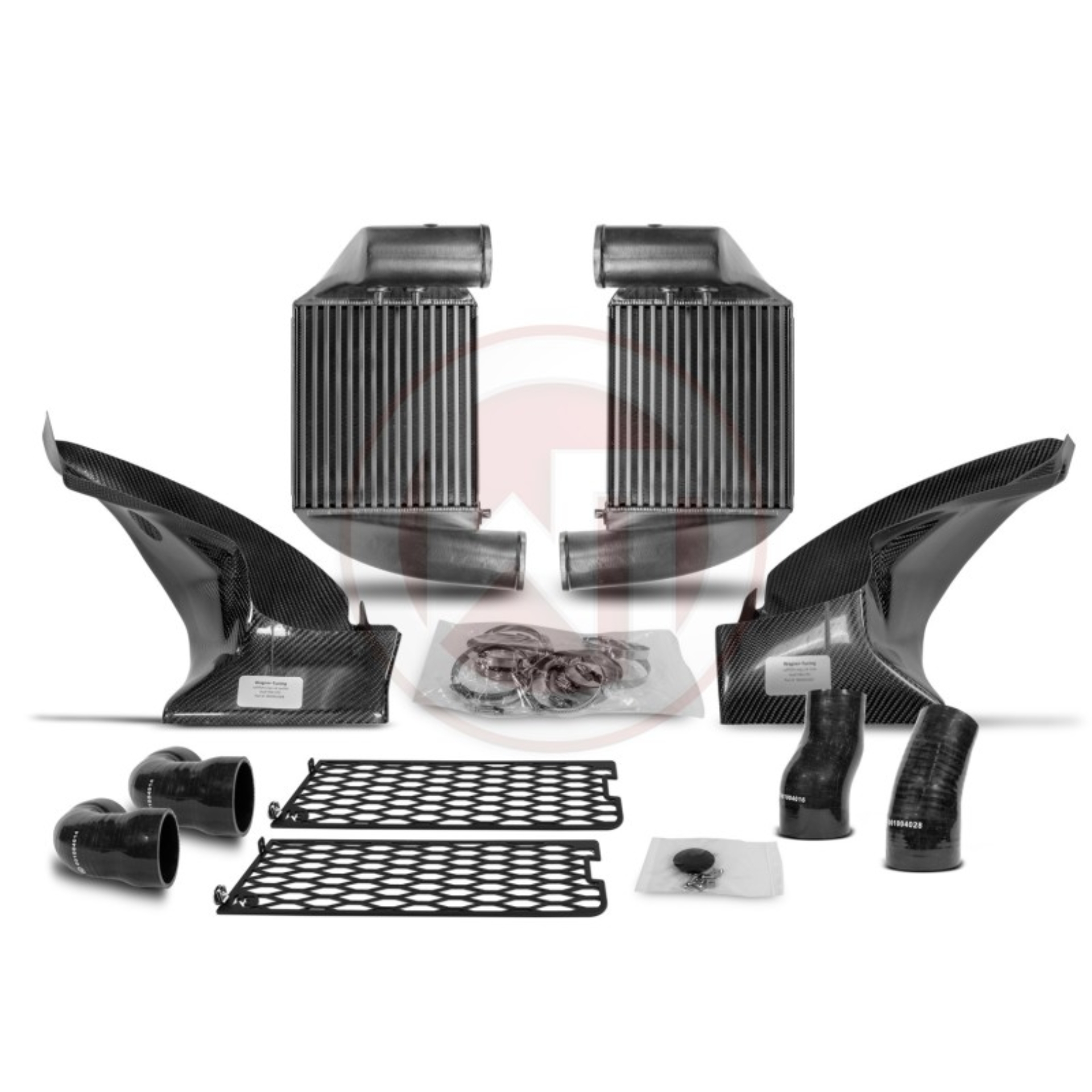Picture of Wagner Tuning Audi RS6 C5 Competition Gen2 Intercooler Kit w/Carbon Air Shroud