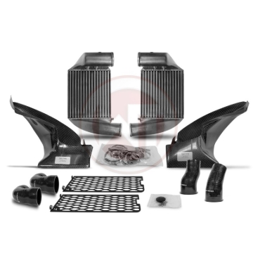 Picture of Wagner Tuning Audi RS6 C5 Competition Gen2 Intercooler Kit w/Carbon Air Shroud