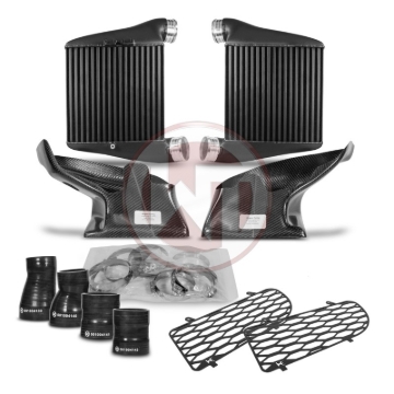 Picture of Wagner Tuning Audi A4/RS4 B5 Competition EVO2 Intercooler Kit w/Carbon Air Shroud