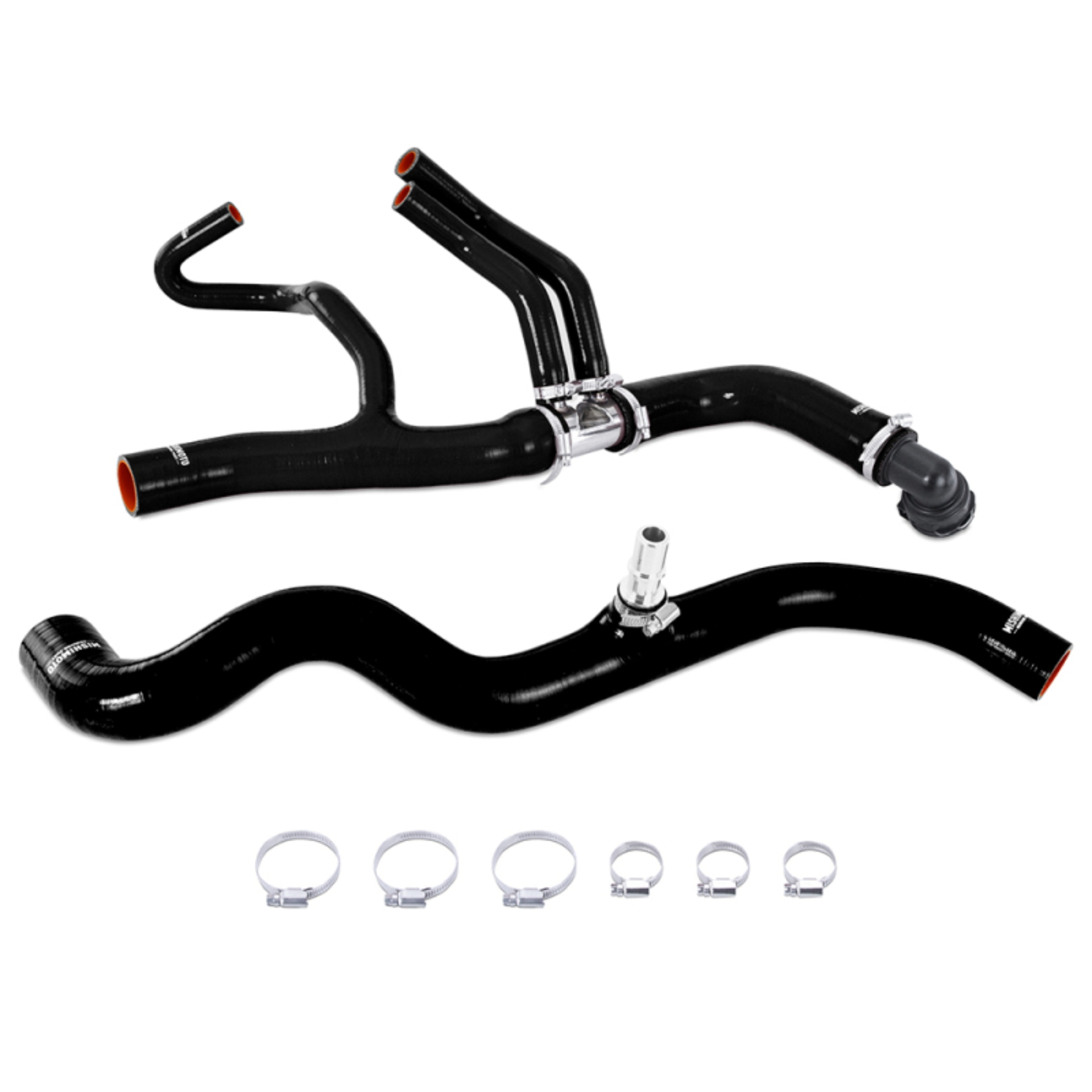 Picture of Mishimoto MM Silicone Hose-Radiator Radiator Hoses - MMHOSE-F35T-17BK