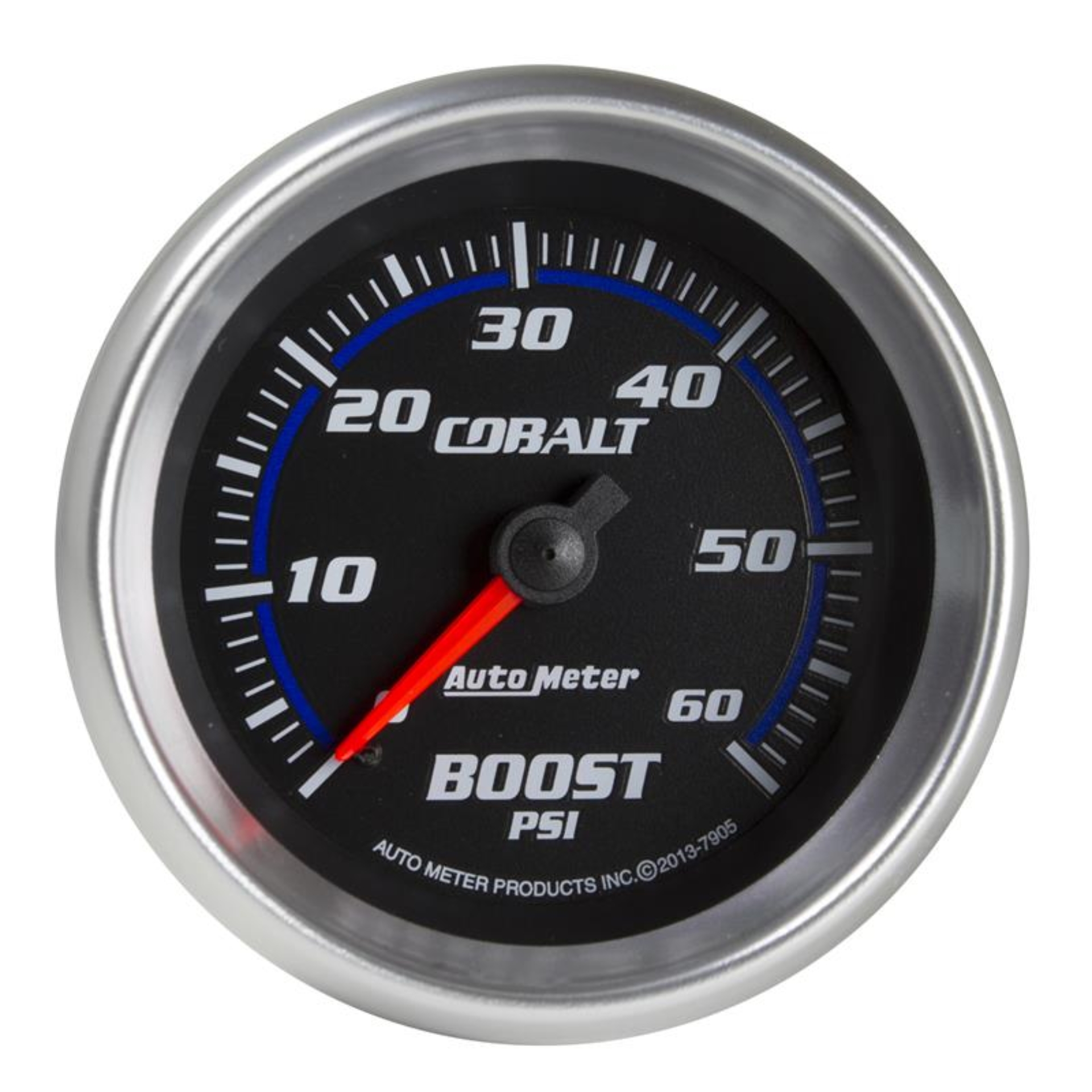 Picture of Autometer Cobalt 2-5/8in Mechanical Boost Gauge 60 PSI