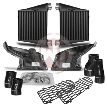 Picture of Wagner Tuning Audi RS4 B5 Gen 2 Competition Intercooler Kit w/Carbon Air Shroud