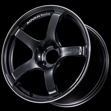 Picture of Advan TC4 15x8.0 +35 4x100 Racing Gunmetallic Wheel With Ring