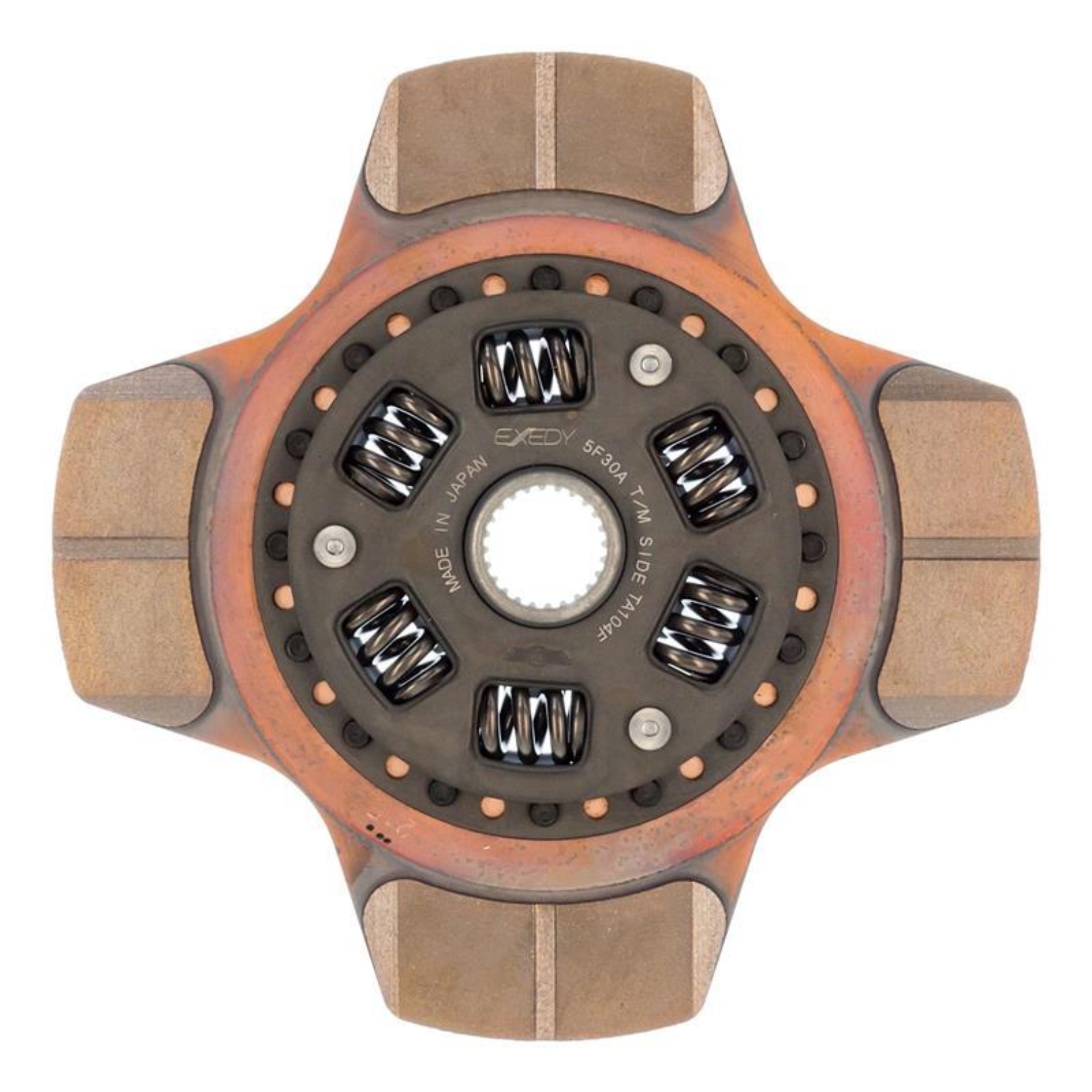 Picture of Exedy Replacement Clutch Disc Stage 2 Cerametallic 4 Puck Disc for 08951P4 / 08951P4FW