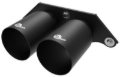 Picture of aFe Power Mach Force Xp 4in 304 SS Bolt-On Exhaust Tips Satin Black 14-19 Porsche 911 GT3 3.8L/4.0L