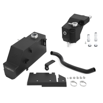 Picture of Mishimoto 11-19 Ford 6.7L Powerstroke Expansion Tank Kit - Micro-Wrinkle Black